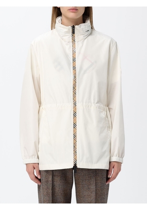 BURBERRY Jacket Woman color White
