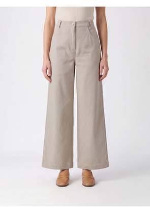 MAX MARA High-Waisted Wide Leg Jeans in Cotton Denim
