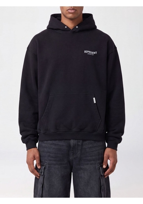 REPRESENT Relaxed Fit Cotton Hoodie with Printed Logo