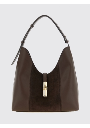 FURLA Shoulder Bag Woman color Coffee