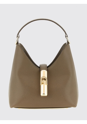 FURLA Crossbody Bag Woman color Green