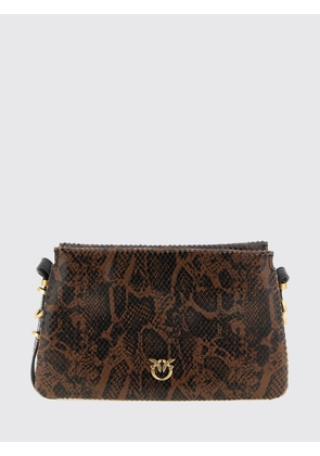 PINKO Crossbody Bag Woman color Brown