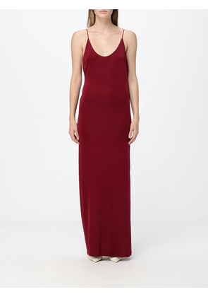 SAINT LAURENT Dress Woman color Burgundy