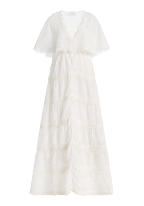Sea Eleannora Embroidered Cotton Maxi Dress - Moda Operandi
