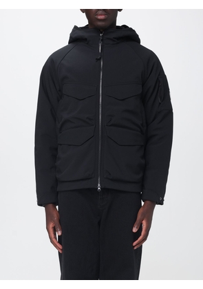 C. P. COMPANY Short Quilted Technical Fabric Parka with Removable Hood