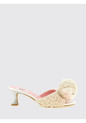 MOSCHINO COUTURE Heeled Sandal Woman color White
