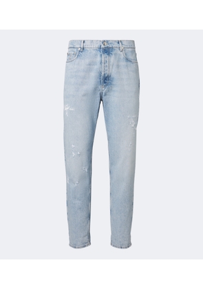 Brunello Cucinelli Distressed straight jeans
