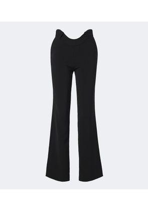 Jean Paul Gaultier Jersey wide-leg pants