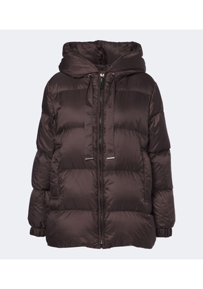 Max Mara The Cube hooded quilted down jacket