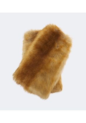 Saint Laurent Shearling hand muffs