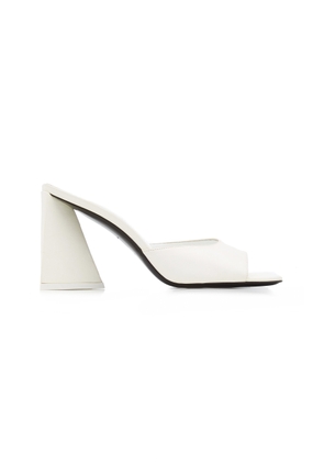 The Attico Devon Leather Mules - Moda Operandi