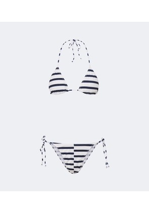 Jean Paul Gaultier Striped bikini