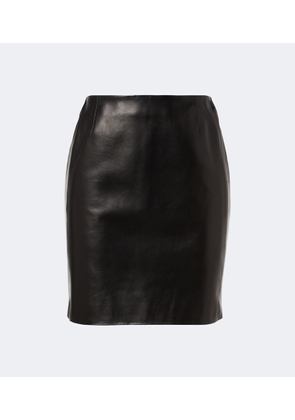 Gucci Leather miniskirt