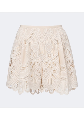 Elie Saab Macrame shorts
