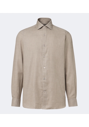 Zegna Cotton and cashmere shirt