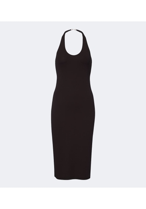 Gucci Horsebit crepe jersey midi dress