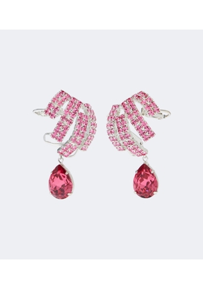 Magda Butrym Crystal-embellished drop earrings