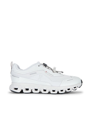 On Cloud 6 Geo Waterproof Sneaker in Wolf & Wolf - Light Grey. Size 6 (also in 5, 5.5, 6.5, 7, 7.5, 8, 8.5, 9, 9.5, 10).