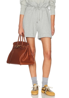Dries Van Noten Hadiela Short in Grey Melange - Grey. Size XS (also in S, M, L).
