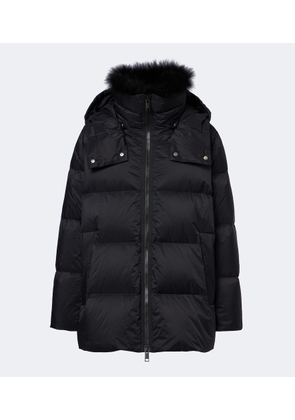 Yves Salomon Hooded padded down jacket