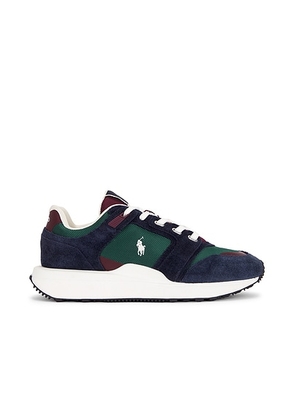 Polo Ralph Lauren Train 89 V2 Sneaker in Collegiate Colorblock - Blue. Size 12 (also in 8, 8.5, 9, 9.5, 10, 11, 13, 10.5).