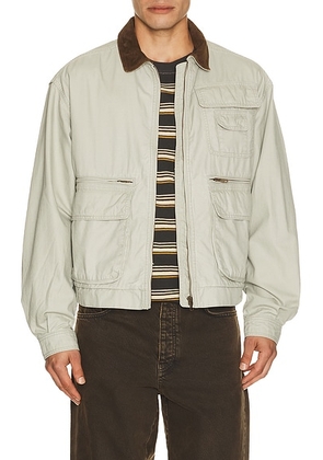 Thisisneverthat Utility Field Jacket in Stone - Light Grey. Size S (also in M, L, XL/1X).