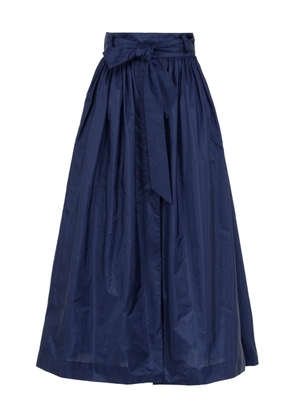 Martin Grant Gathered Wool Silk Skirt - Moda Operandi