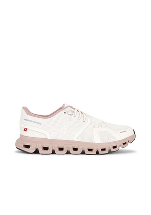 On Cloud 6 Sneaker in Oyster & Biscuit - Taupe. Size 7 (also in 5, 5.5, 6, 6.5, 7.5, 8, 8.5, 9, 9.5, 10).