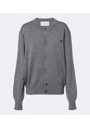 Ami Paris Ami de Cour wool cardigan