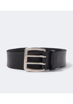 Gucci Logo leather belt