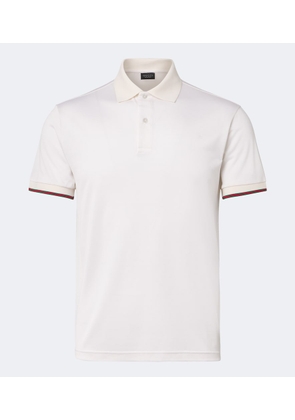 Gucci Web Stripe silk jersey polo shirt