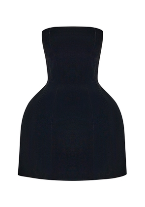 Rasario Sculpted Velvet Mini Dress - Moda Operandi