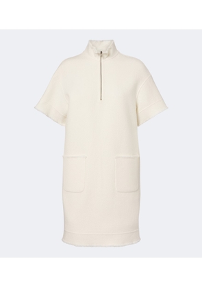Max Mara Virgin wool jersey sweatshirt dress