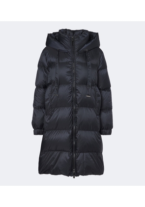 Max Mara The Cube hooded quilted down coat