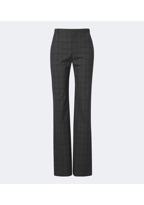 Gucci Checked wool straight pants