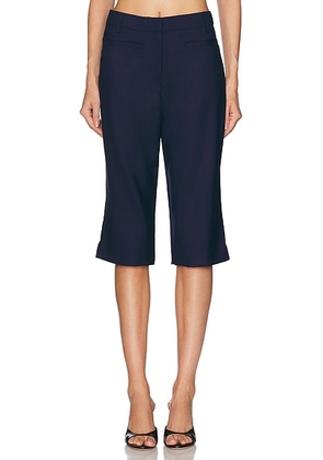 Mimchik Clementine Capri in Navy - Navy. Size 4 (also in 2, 6, 8).