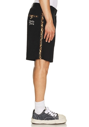 WACKO MARIA 50's Shorts Type 2 in Black - Black. Size L (also in M, S, XL/1X).