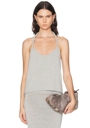 SEROYA Cambria Top in Grey - Grey. Size L (also in S, M).