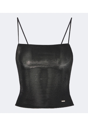 Gucci Embellished crop top