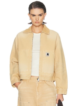 Carhartt WIP OG Arcan Jacket in Dusty Hamilton Brown - Tan. Size L (also in XS, S, M).