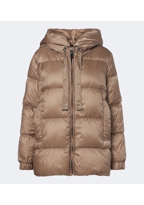 Max Mara The Cube hooded quilted down jacket