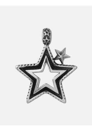 Small Cutout Star Squared Pendant