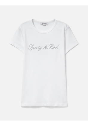 Signature Logo Krystal Tee