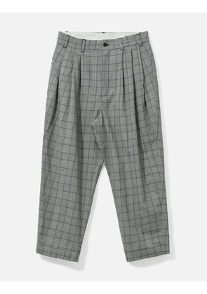 Loose Check Pants