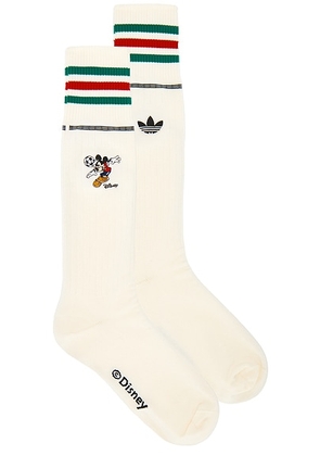 Adidas Originals x Brain Dead x Disney Socks in Chalk White - White. Size L (also in ).
