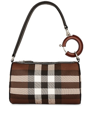 Burberry Rhombi Bag in Dark Birch Brown - Brown. Size all.