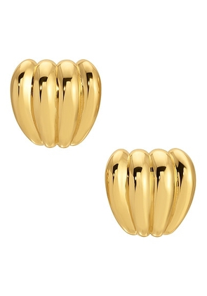 Heaven Mayhem Aurelia Earrings in Gold - Metallic Gold. Size all.