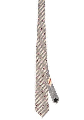 Dries Van Noten Tie in Ecru - Cream. Size all.