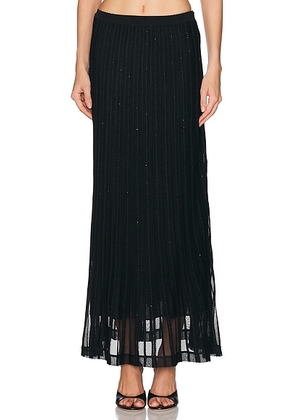 TOM FORD Micro Sequins Evening Skirt in Black - Black. Size L (also in XS, S).