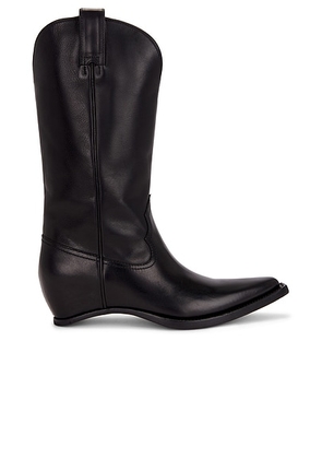 Maison Margiela Western Boot in Black - Black. Size 40 (also in ).